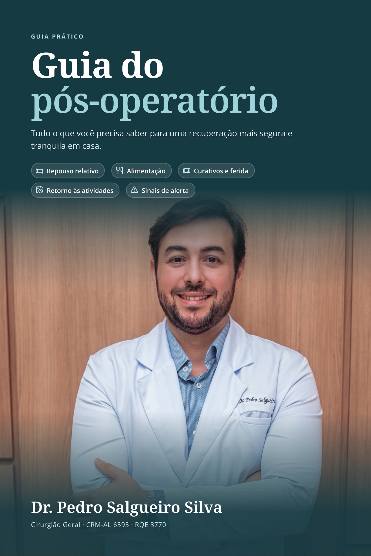 Capa do e-book Guia do pós-operatório