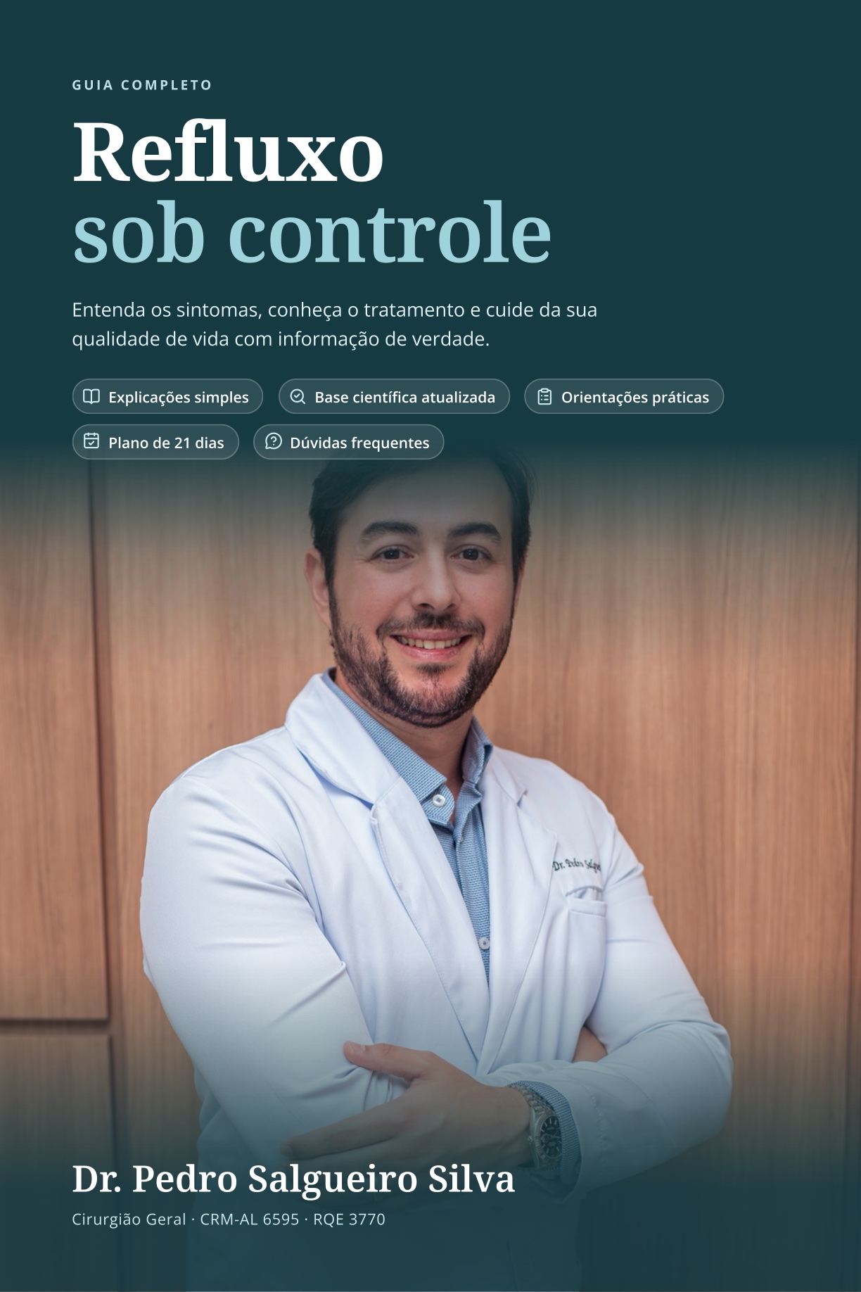 Capa do e-book Refluxo sob controle
